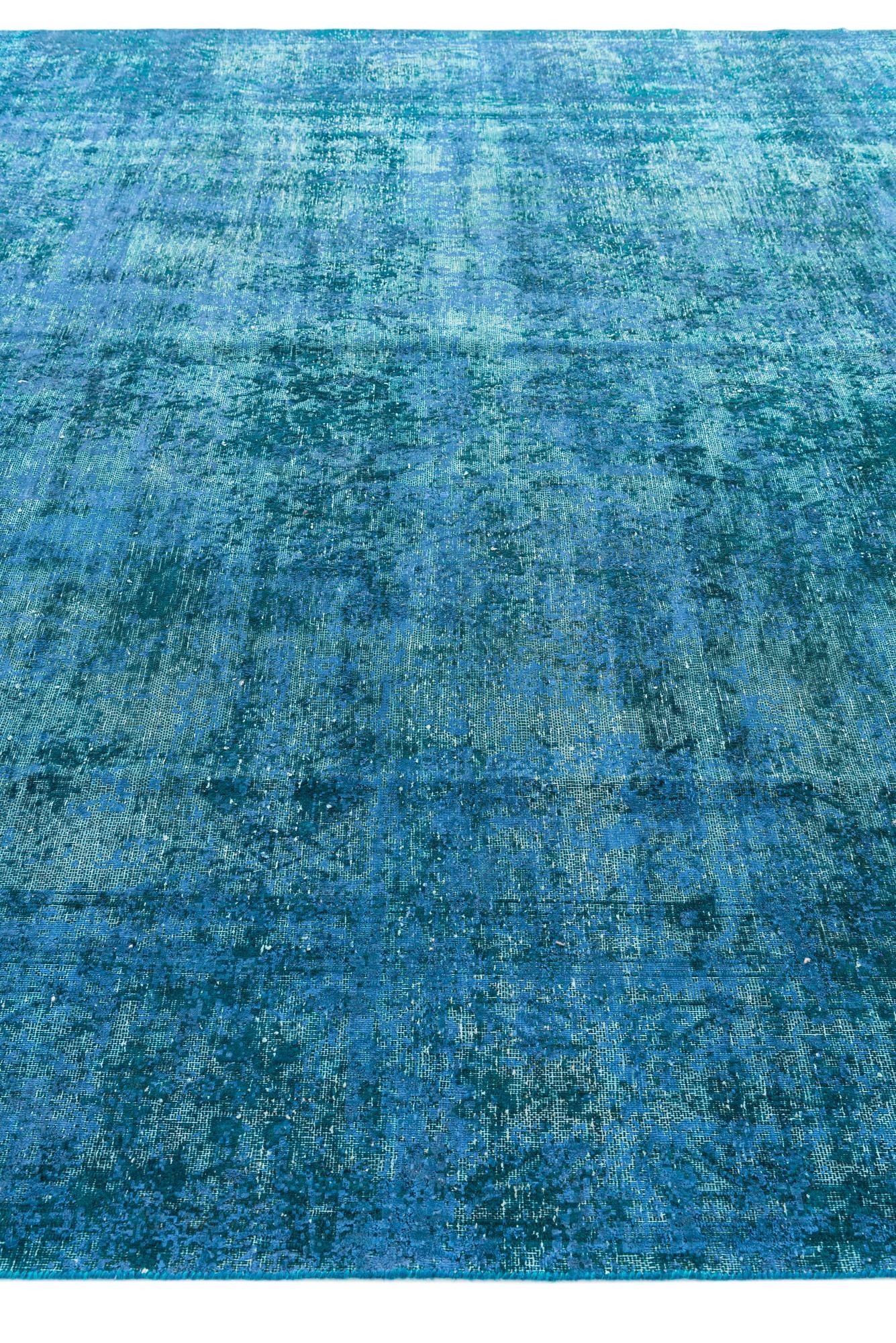 9' 2 x 12' 5 Hand Knotted Ultra Vintage Persian Wool Rug