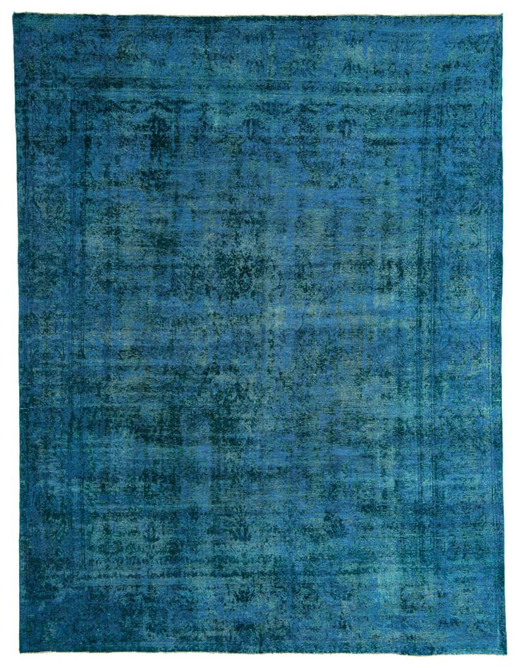 Detail image of 9' 2 x 12' 5 Hand Knotted Ultra Vintage Persian Wool Rug
