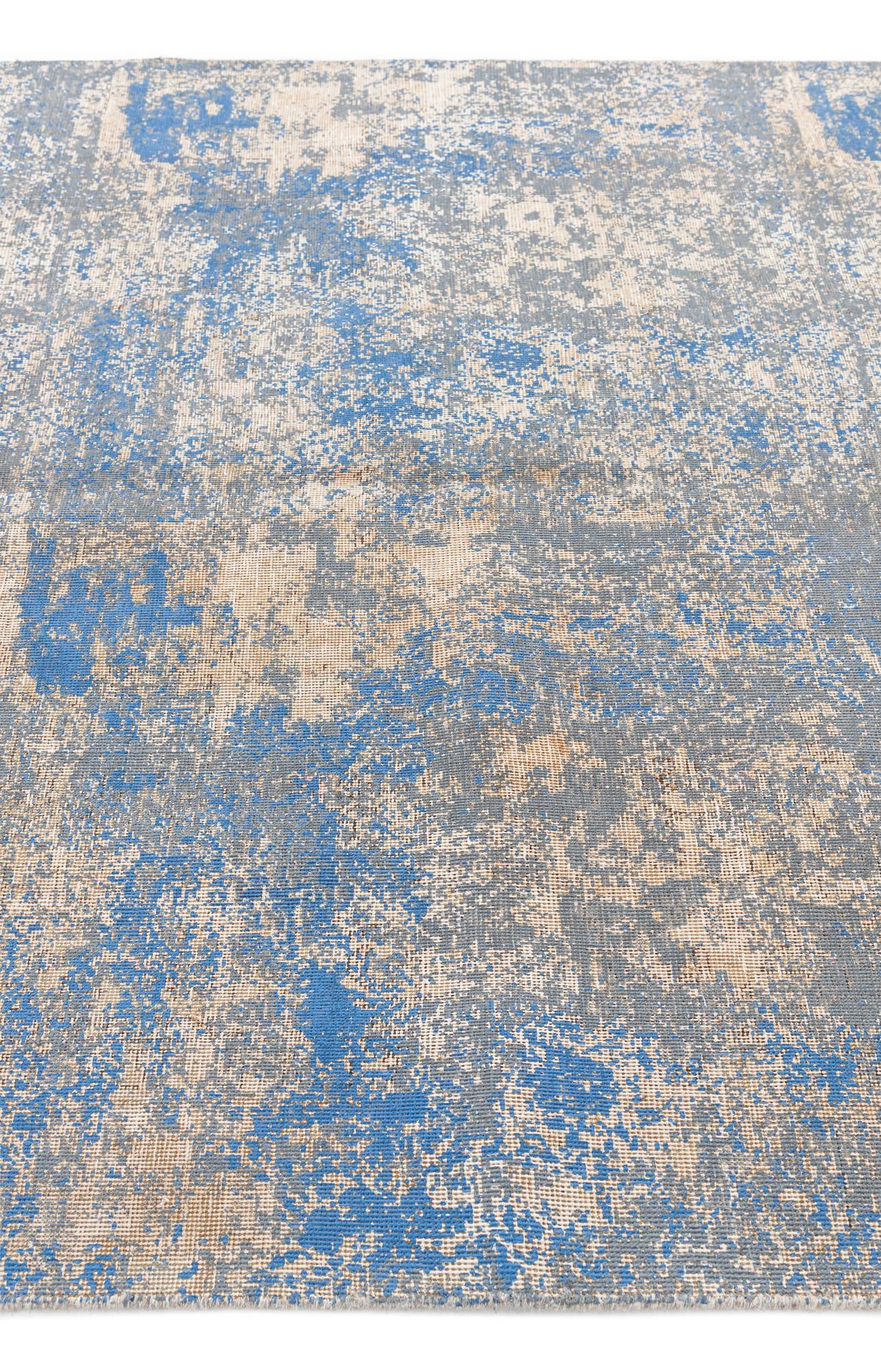 5' 7 x 8' 10 Hand Knotted Ultra Vintage Persian Wool Rug