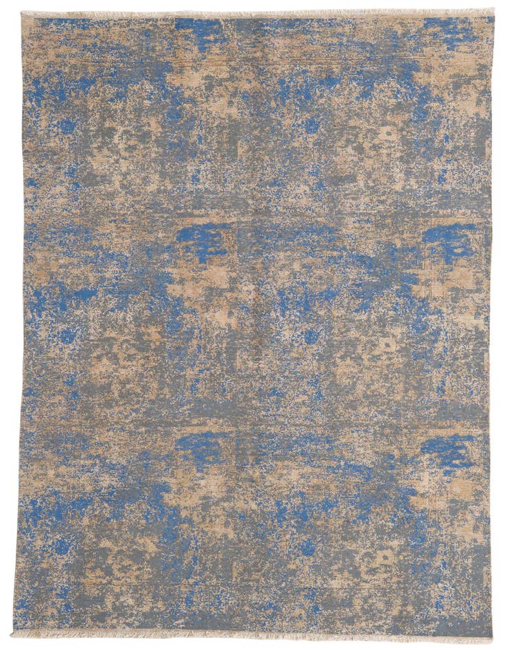 Detail image of 5' 7 x 8' 10 Hand Knotted Ultra Vintage Persian Wool Rug