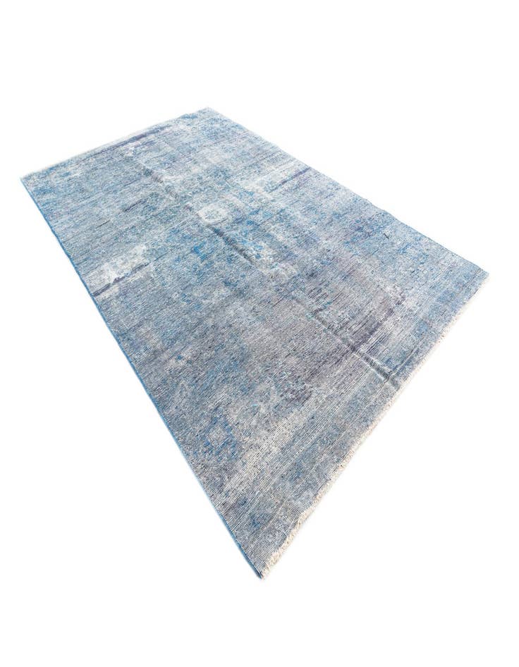 Detail image of 6' 6 x 10' 2  Hand Knotted Ultra Vintage Persian Wool Rug