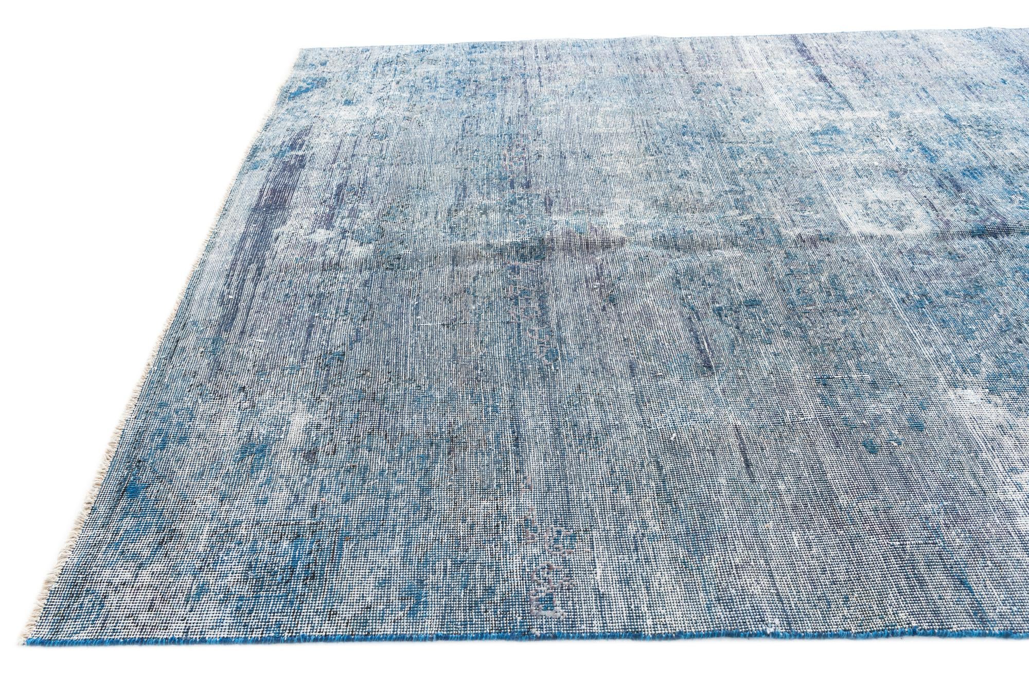 6' 6 x 10' 2 Hand Knotted Ultra Vintage Persian Wool Rug