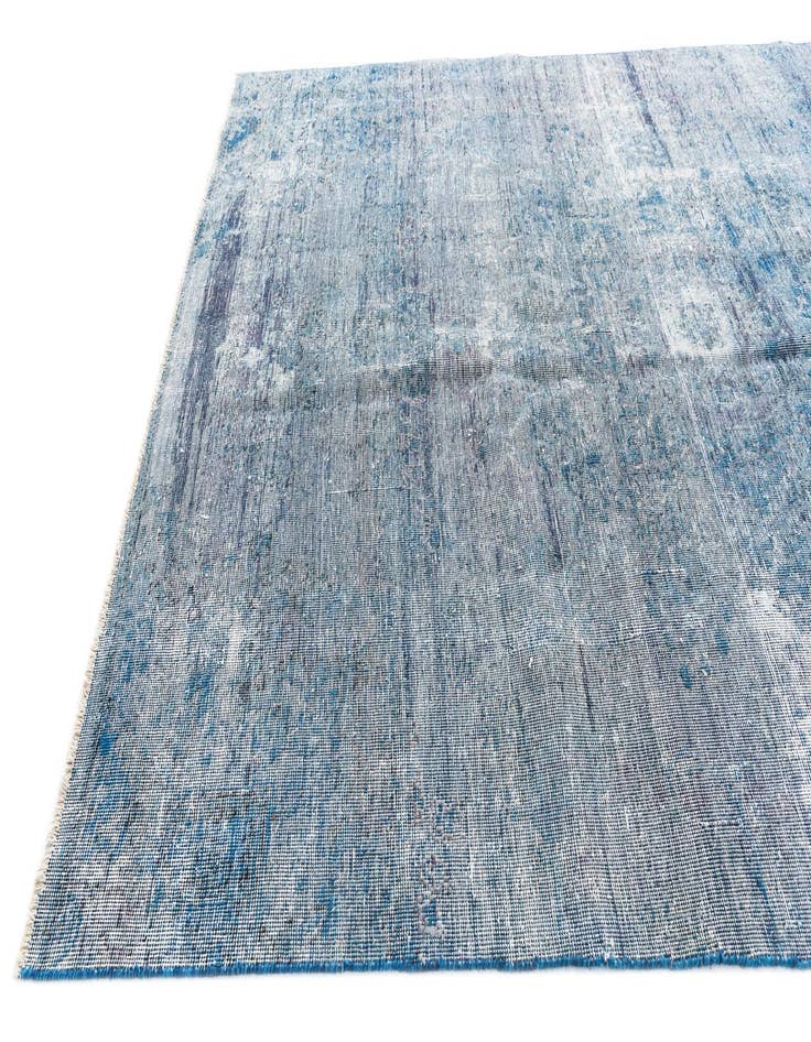 Detail image of 6' 6 x 10' 2  Hand Knotted Ultra Vintage Persian Wool Rug