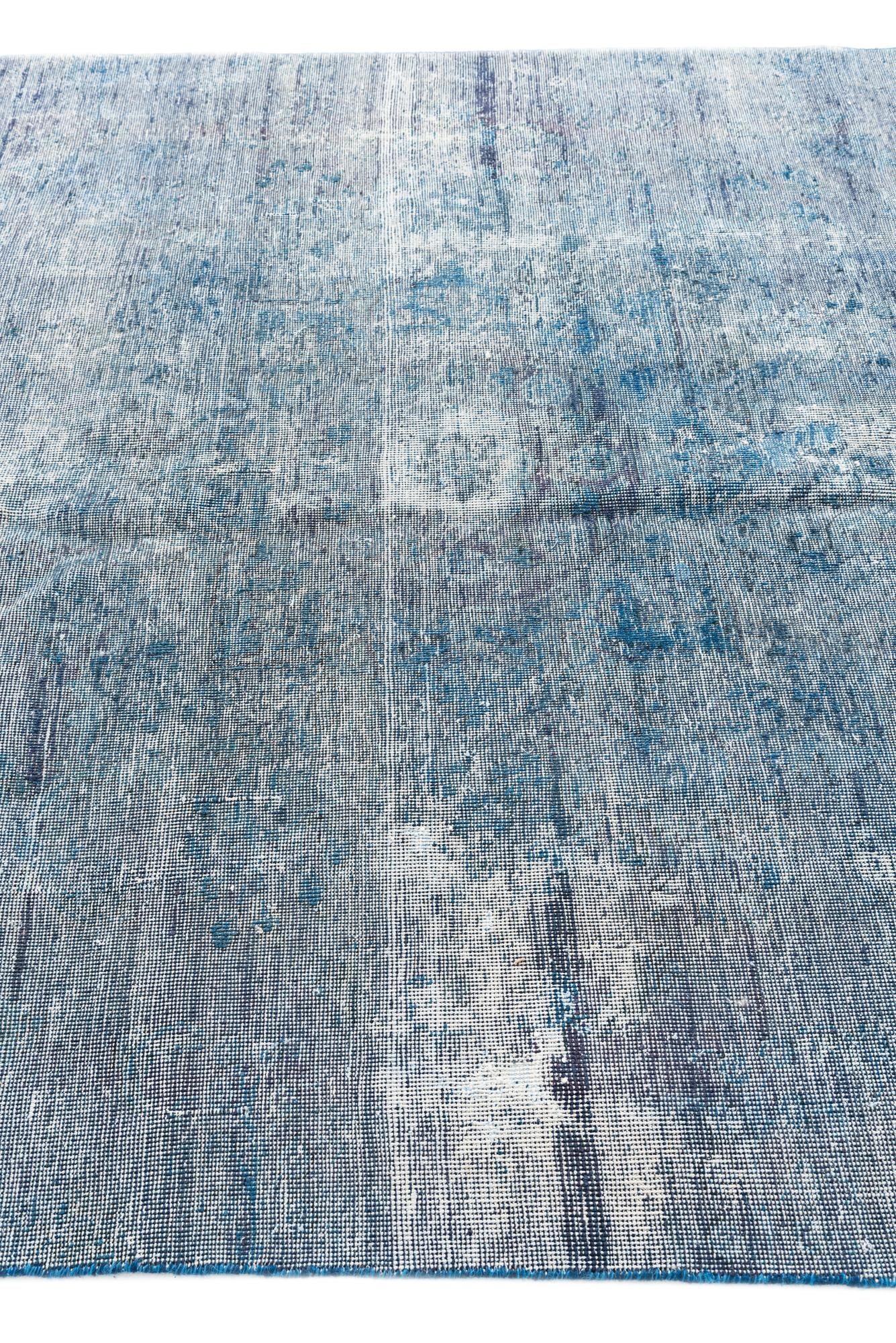 6' 6 x 10' 2 Hand Knotted Ultra Vintage Persian Wool Rug