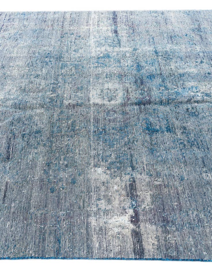 Detail image of 6' 6 x 10' 2  Hand Knotted Ultra Vintage Persian Wool Rug