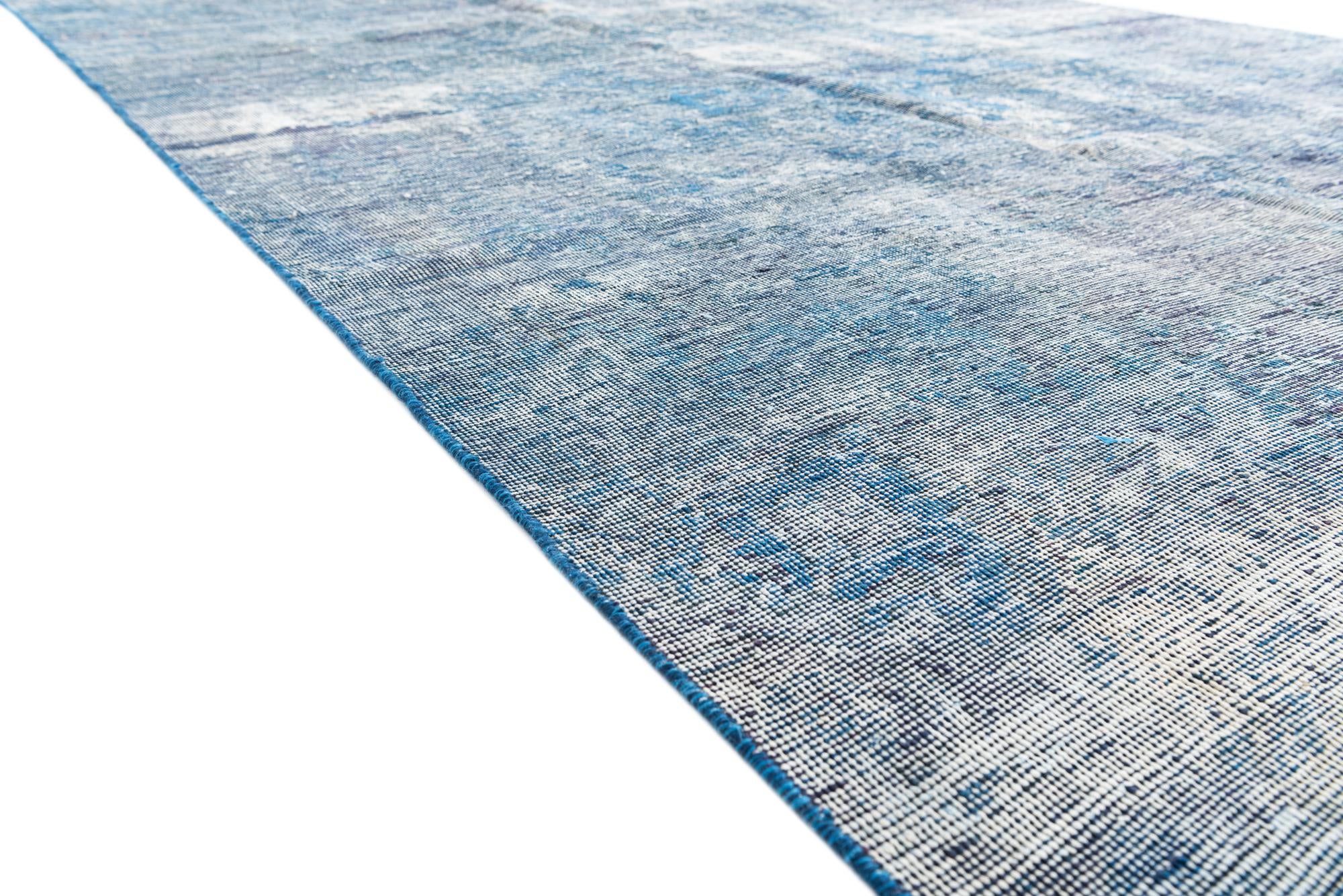 6' 6 x 10' 2 Hand Knotted Ultra Vintage Persian Wool Rug