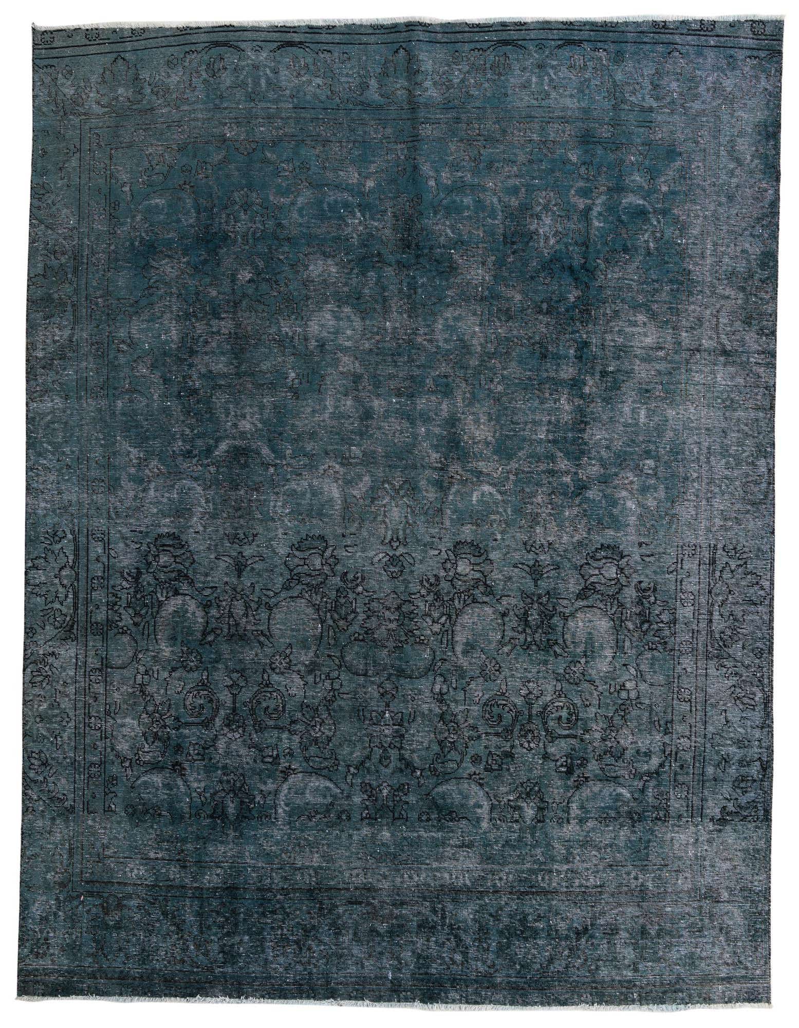 Primary image 9' x 10' 9  Hand Knotted Ultra Vintage Persian Wool Rug