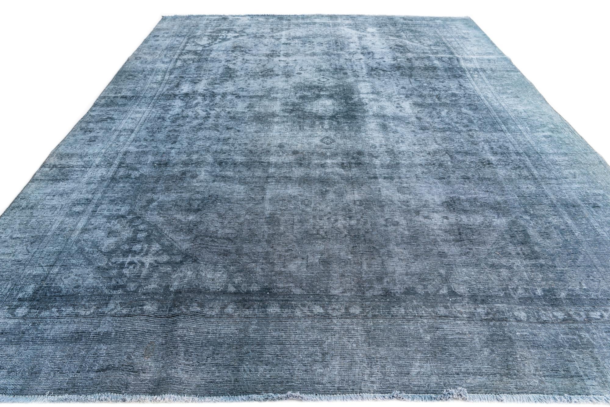 8' 6 x 11' 7 Hand Knotted Ultra Vintage Persian Wool Rug