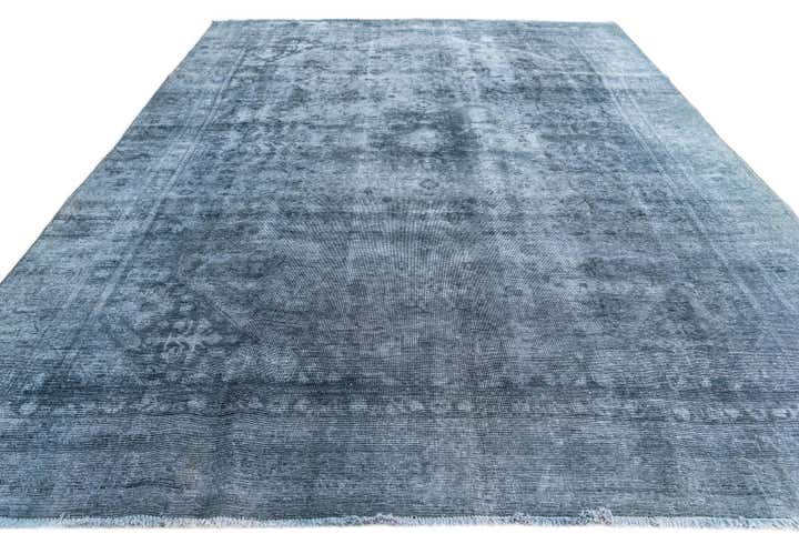 8' 6 x 11' 7 Hand Knotted Ultra Vintage Persian Wool Rug