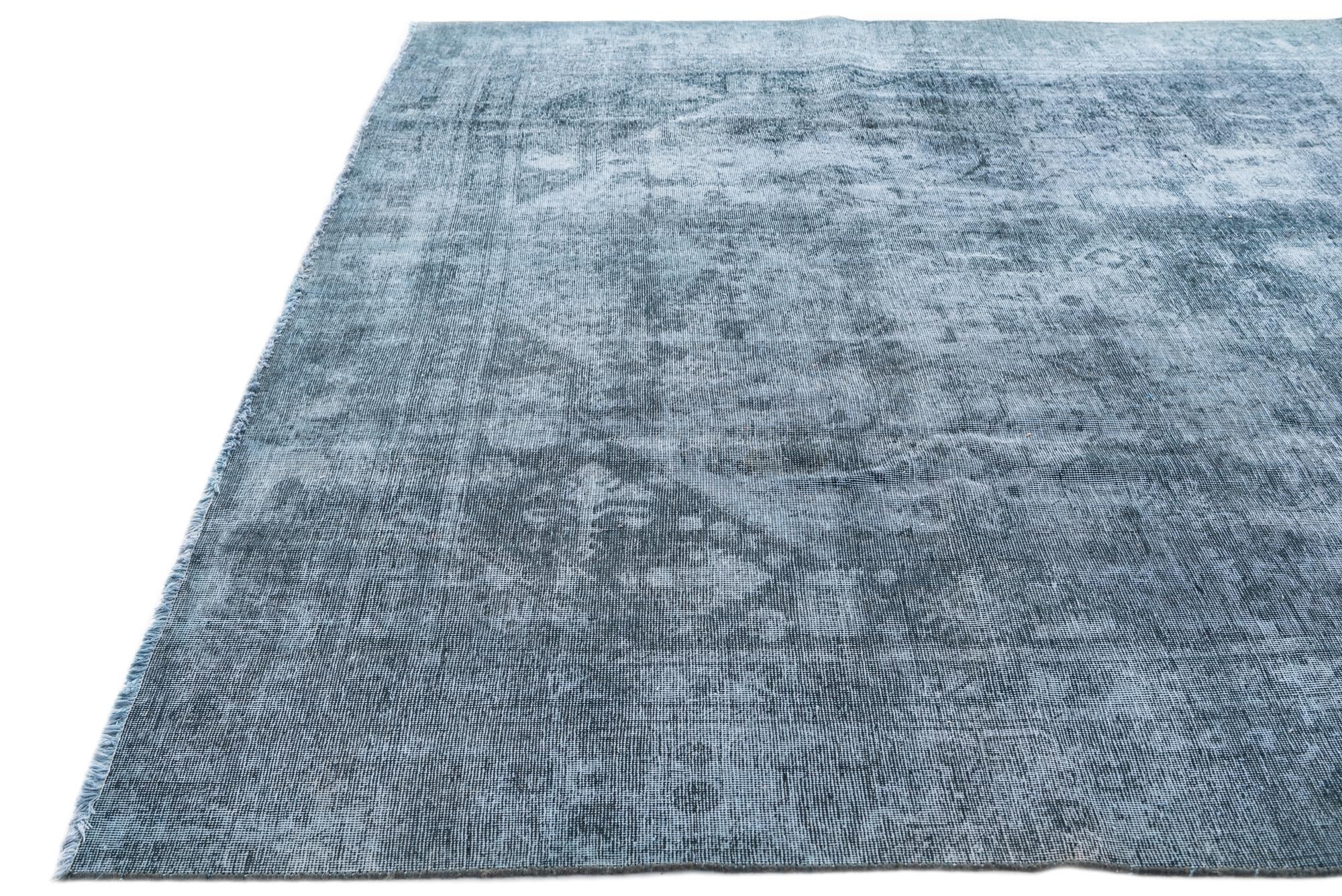 8' 6 x 11' 7 Hand Knotted Ultra Vintage Persian Wool Rug