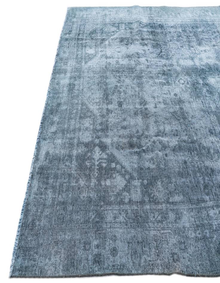 Detail image of 8' 6 x 11' 7  Hand Knotted Ultra Vintage Persian Wool Rug