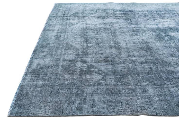 Detail image of 8' 6 x 11' 7 Hand Knotted Ultra Vintage Persian Wool Rug