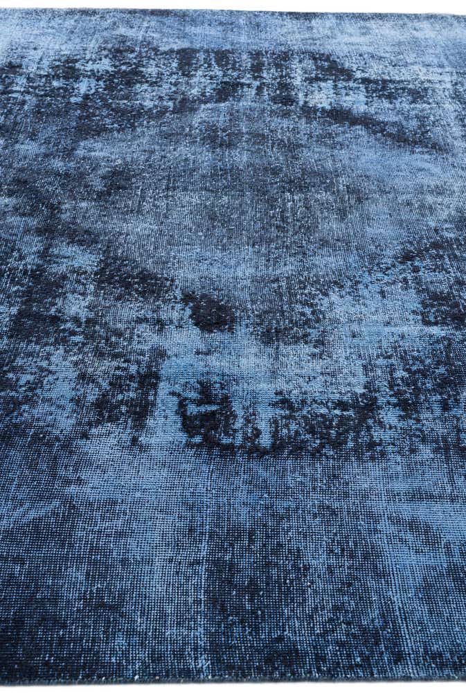 9' x 12' 5 Hand Knotted Ultra Vintage Persian Wool Rug