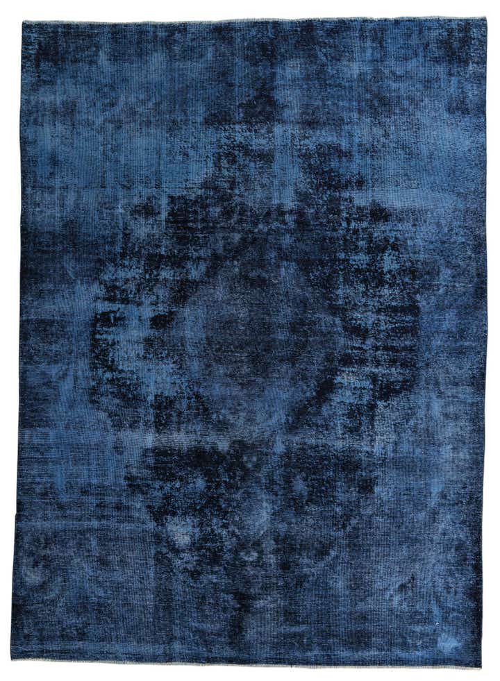 9' x 12' 5 Hand Knotted Ultra Vintage Persian Wool Rug