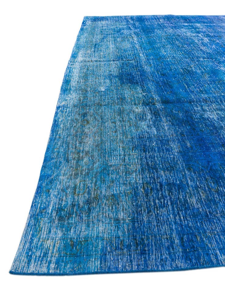 Detail image of 9' 2 x 13'  Hand Knotted Ultra Vintage Persian Wool Rug