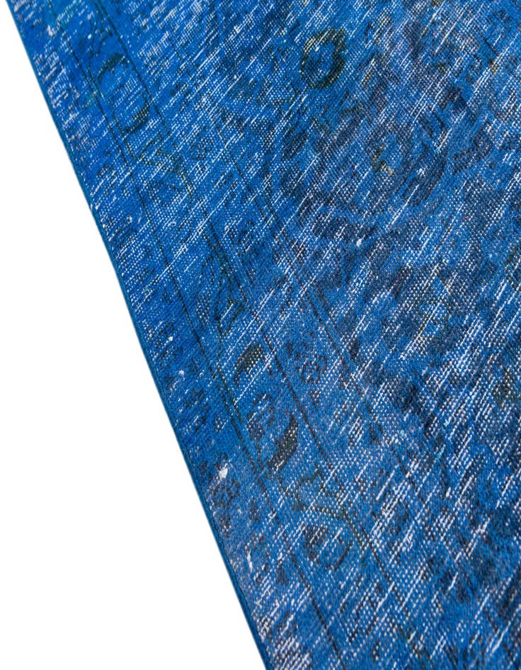 Detail image of 9' 2 x 13'  Hand Knotted Ultra Vintage Persian Wool Rug