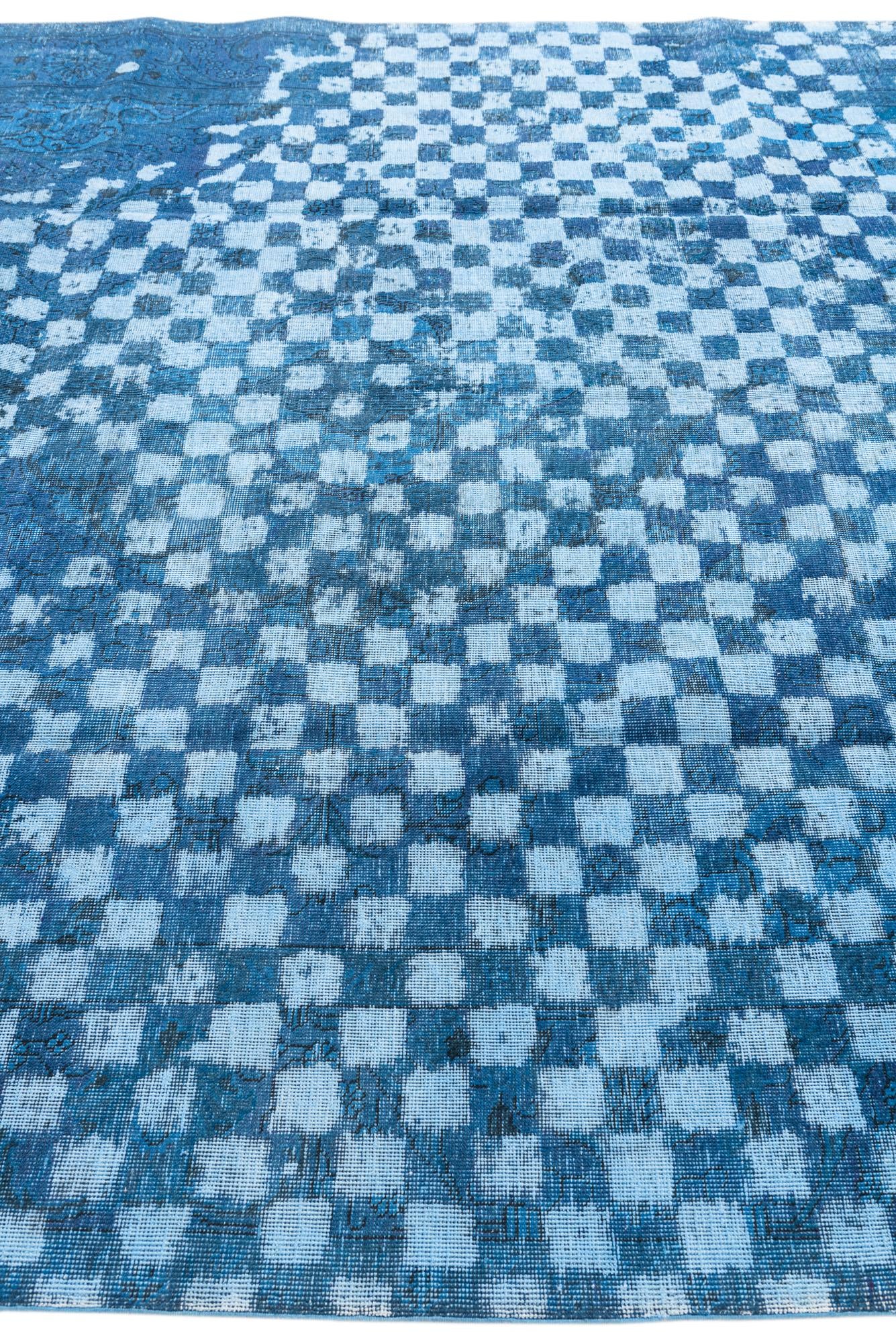 8' 1 x 11' 2 Hand Knotted Ultra Vintage Persian Wool Rug