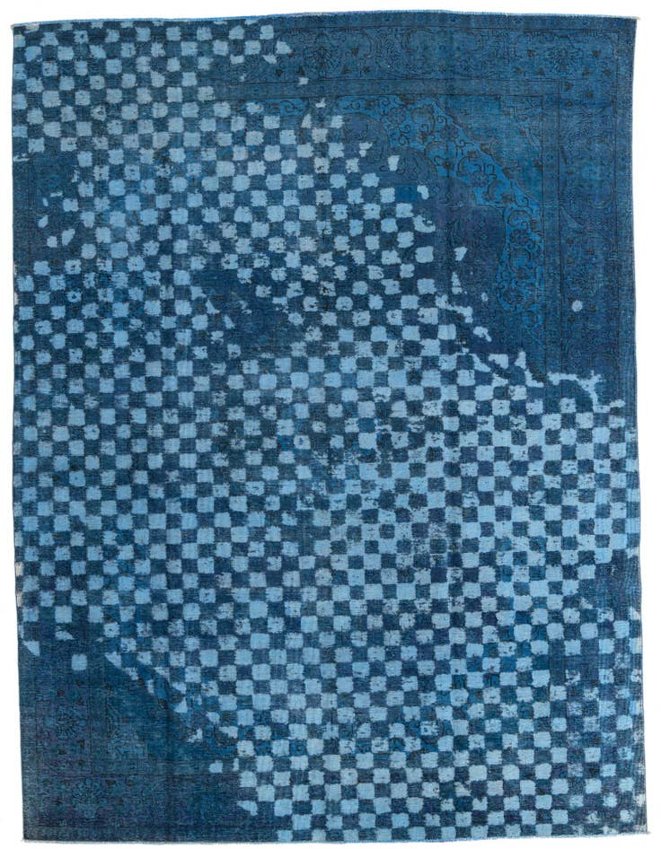 Detail image of 8' 1 x 11' 2 Hand Knotted Ultra Vintage Persian Wool Rug