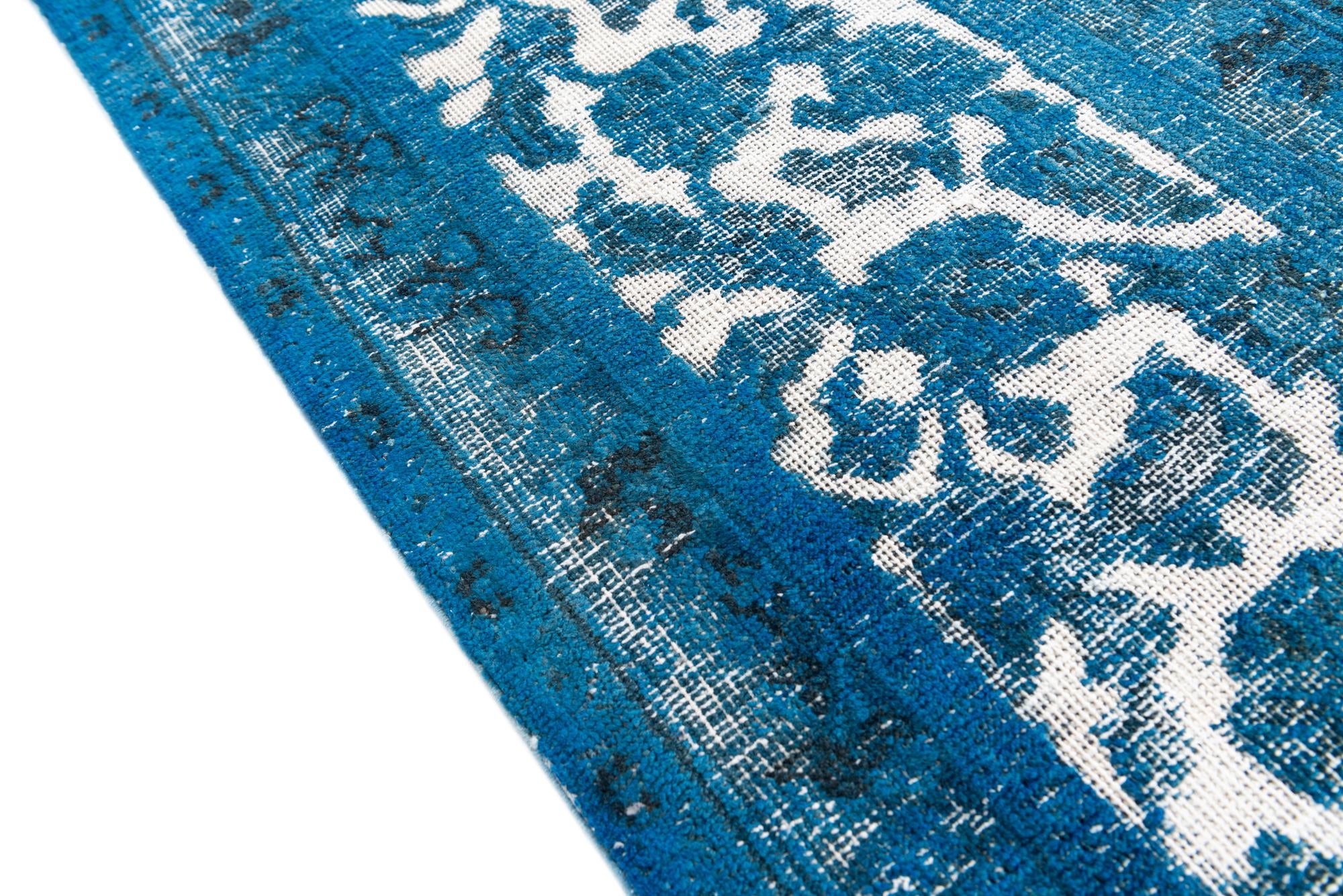 9' 9 x 12' 3 Hand Knotted Ultra Vintage Persian Wool Rug