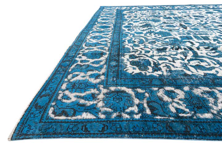 9' 9 x 12' 9 Hand Knotted Ultra Vintage Persian Wool Rug