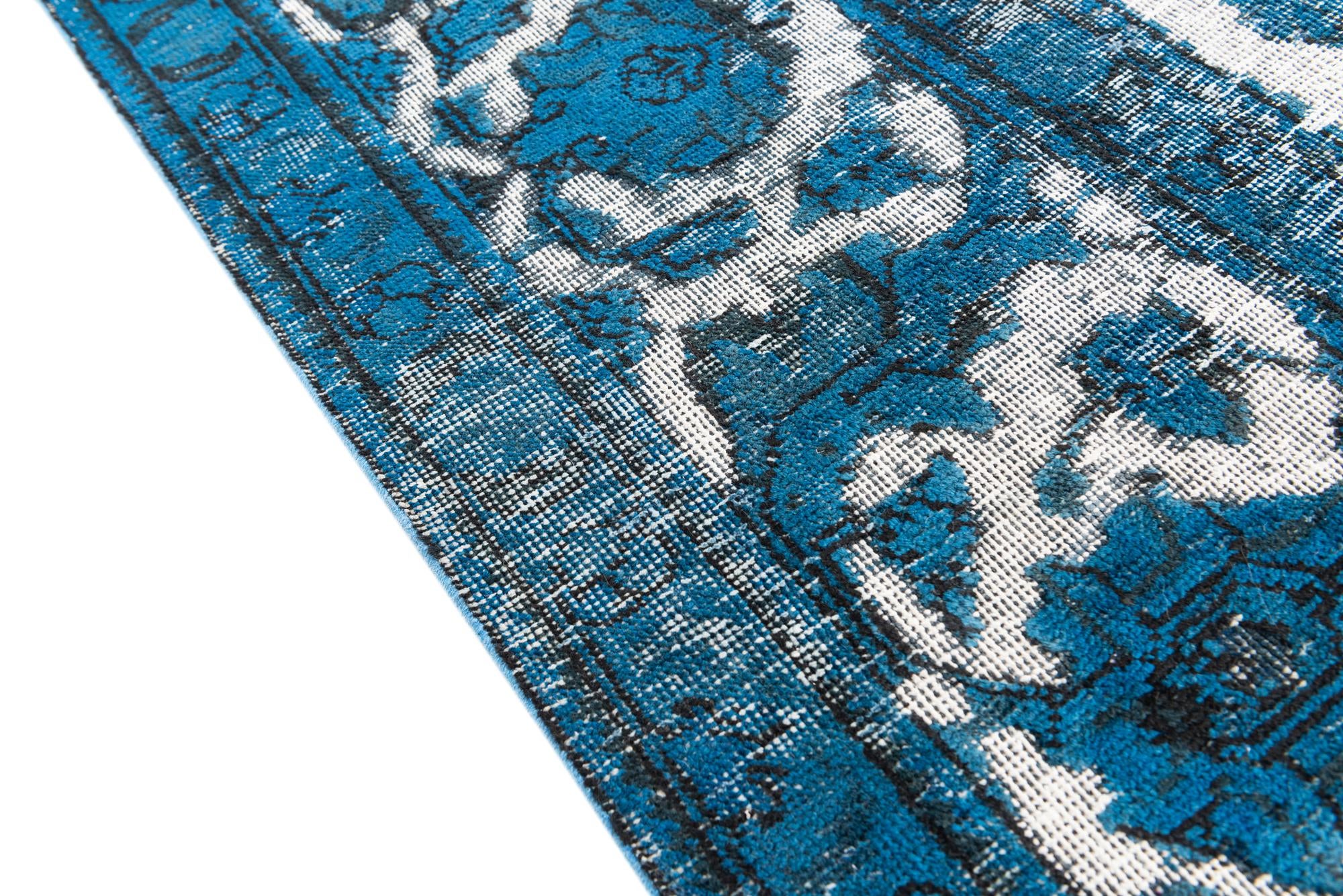 9' 9 x 12' 9 Hand Knotted Ultra Vintage Persian Wool Rug