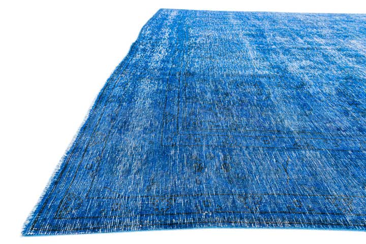 7' 9 x 10' 9 Hand Knotted Ultra Vintage Persian Wool Rug