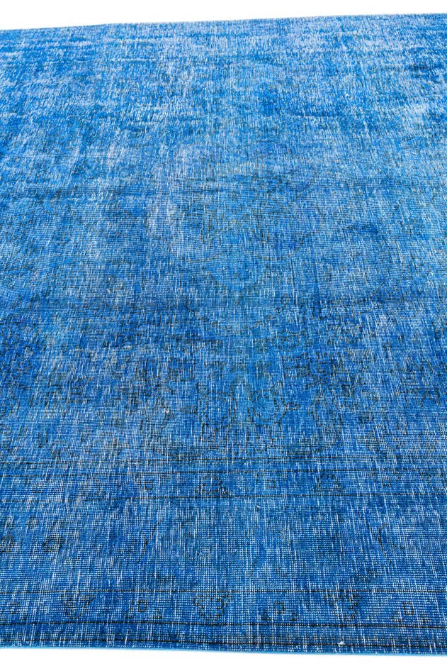 Detail image of 7' 9 x 10' 9 Hand Knotted Ultra Vintage Persian Wool Rug