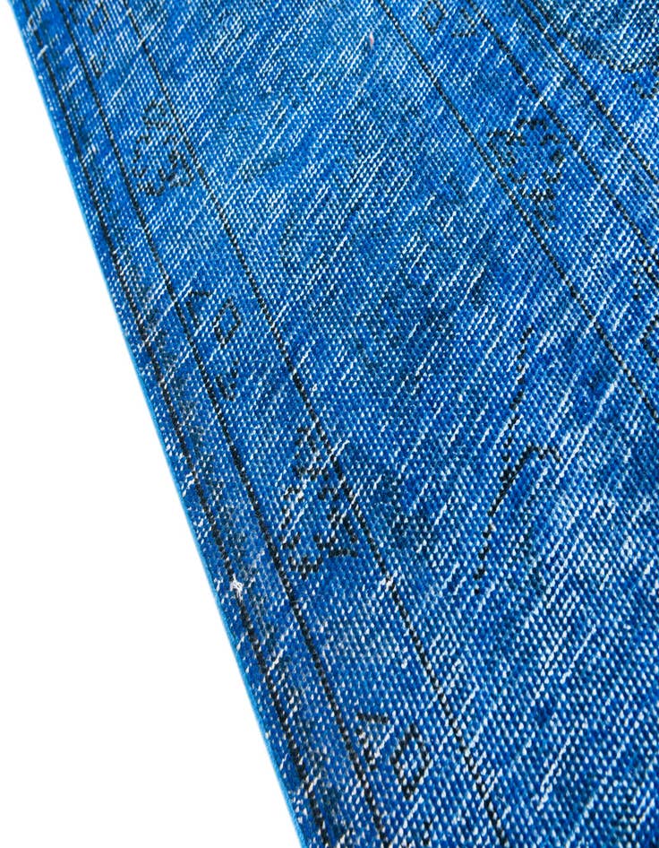 Detail image of 7' 9 x 10' 9  Hand Knotted Ultra Vintage Persian Wool Rug