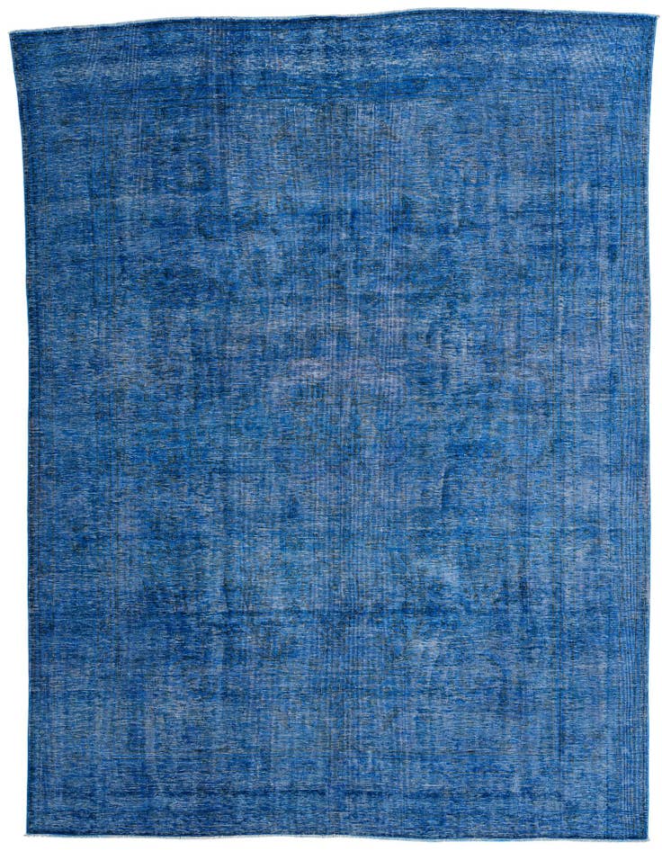 Detail image of 7' 9 x 10' 9 Hand Knotted Ultra Vintage Persian Wool Rug