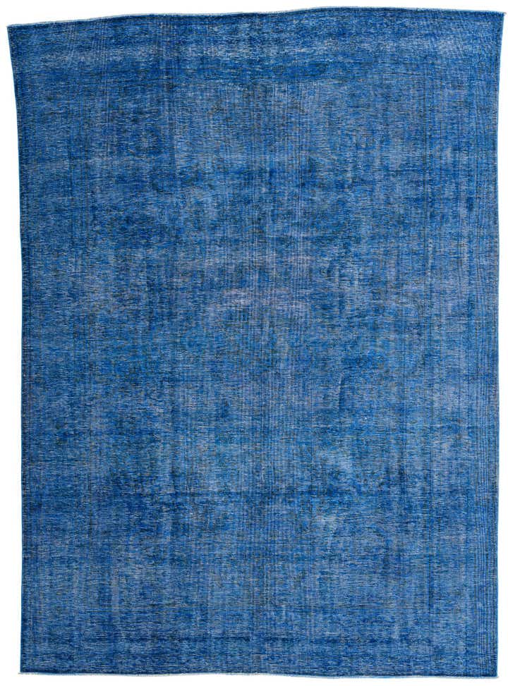 7' 9 x 10' 9 Hand Knotted Ultra Vintage Persian Wool Rug