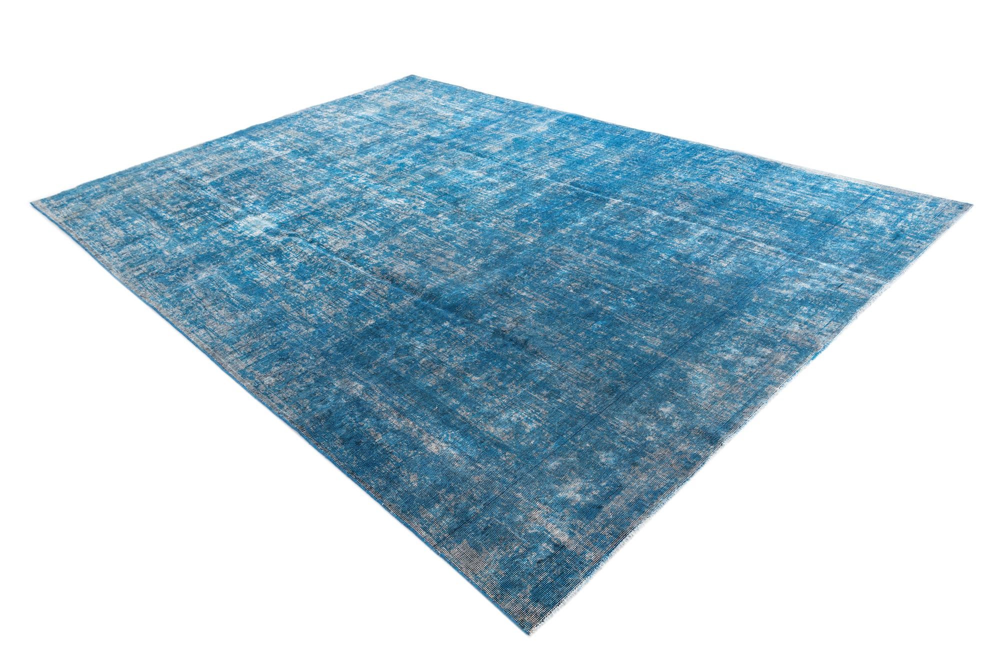 8' 9 x 12' 4 Hand Knotted Ultra Vintage Persian Wool Rug
