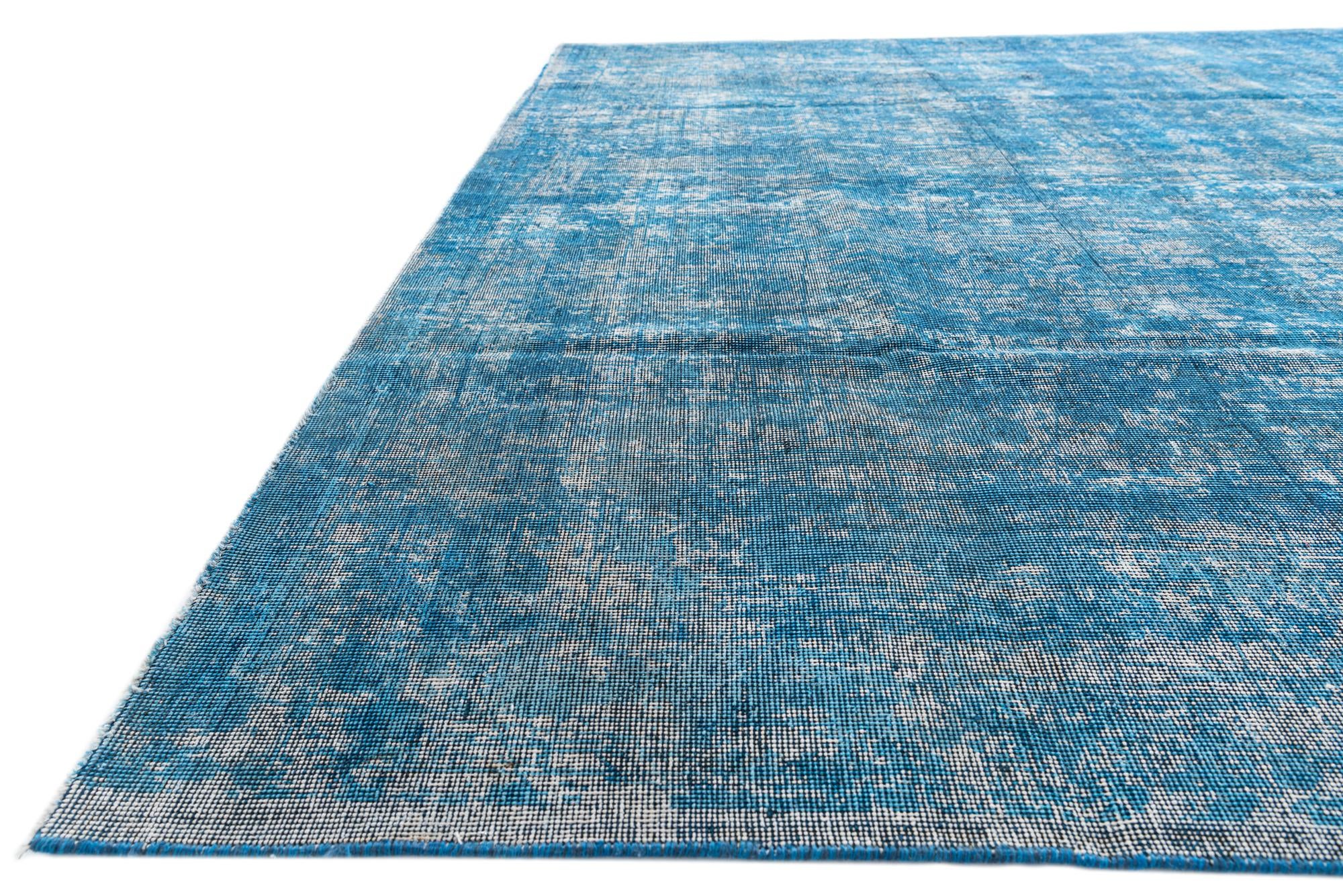 8' 9 x 12' 4 Hand Knotted Ultra Vintage Persian Wool Rug