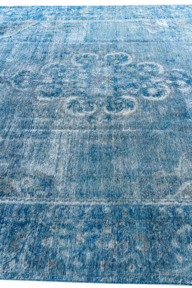 Detail image of 9' 4 x 11' 10 Hand Knotted Ultra Vintage Persian Wool Rug