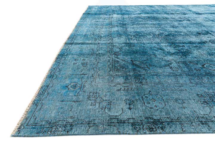 9' 5 x 12' 4 Hand Knotted Ultra Vintage Persian Wool Rug
