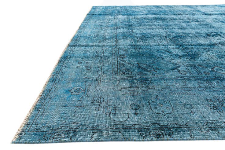 Detail image of 9' 5 x 12' 4 Hand Knotted Ultra Vintage Persian Wool Rug