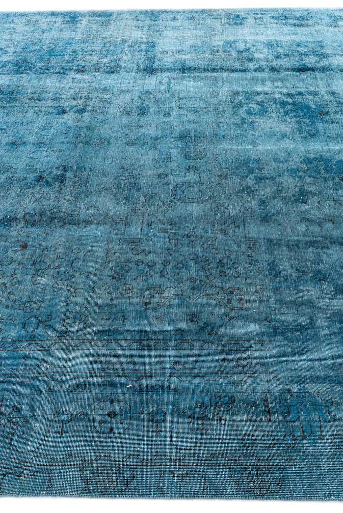 9' 5 x 12' 4 Hand Knotted Ultra Vintage Persian Wool Rug