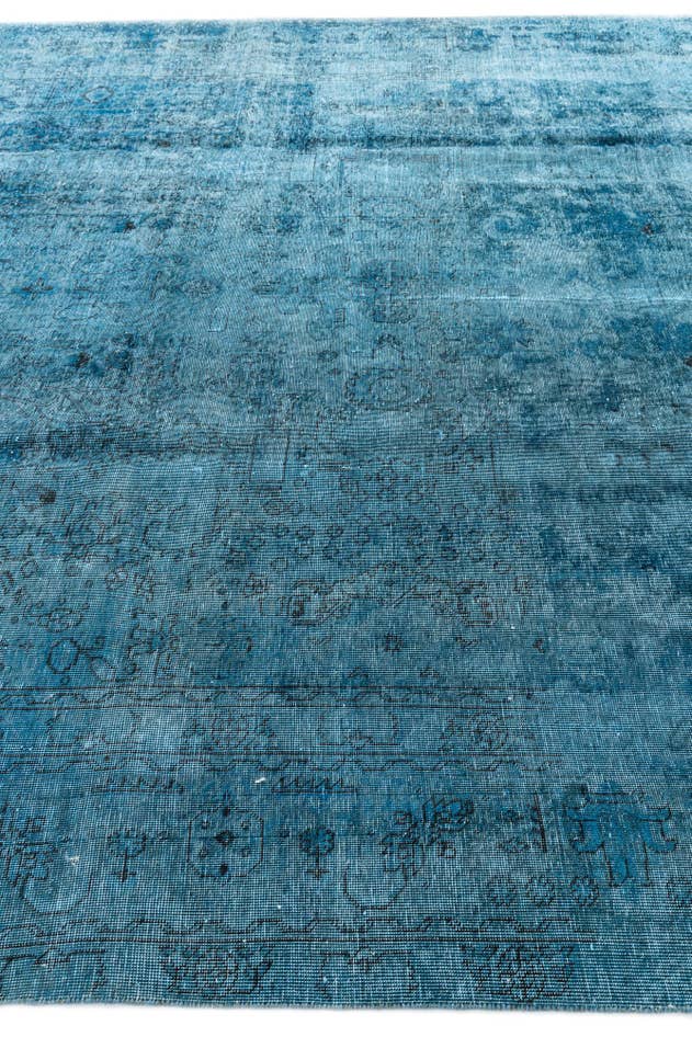 Detail image of 9' 5 x 12' 4 Hand Knotted Ultra Vintage Persian Wool Rug