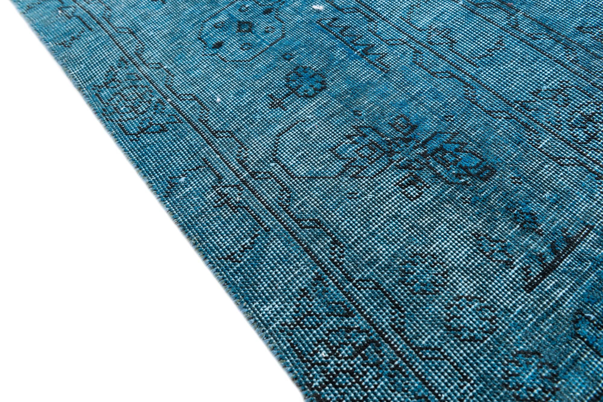 9' 5 x 12' 4 Hand Knotted Ultra Vintage Persian Wool Rug