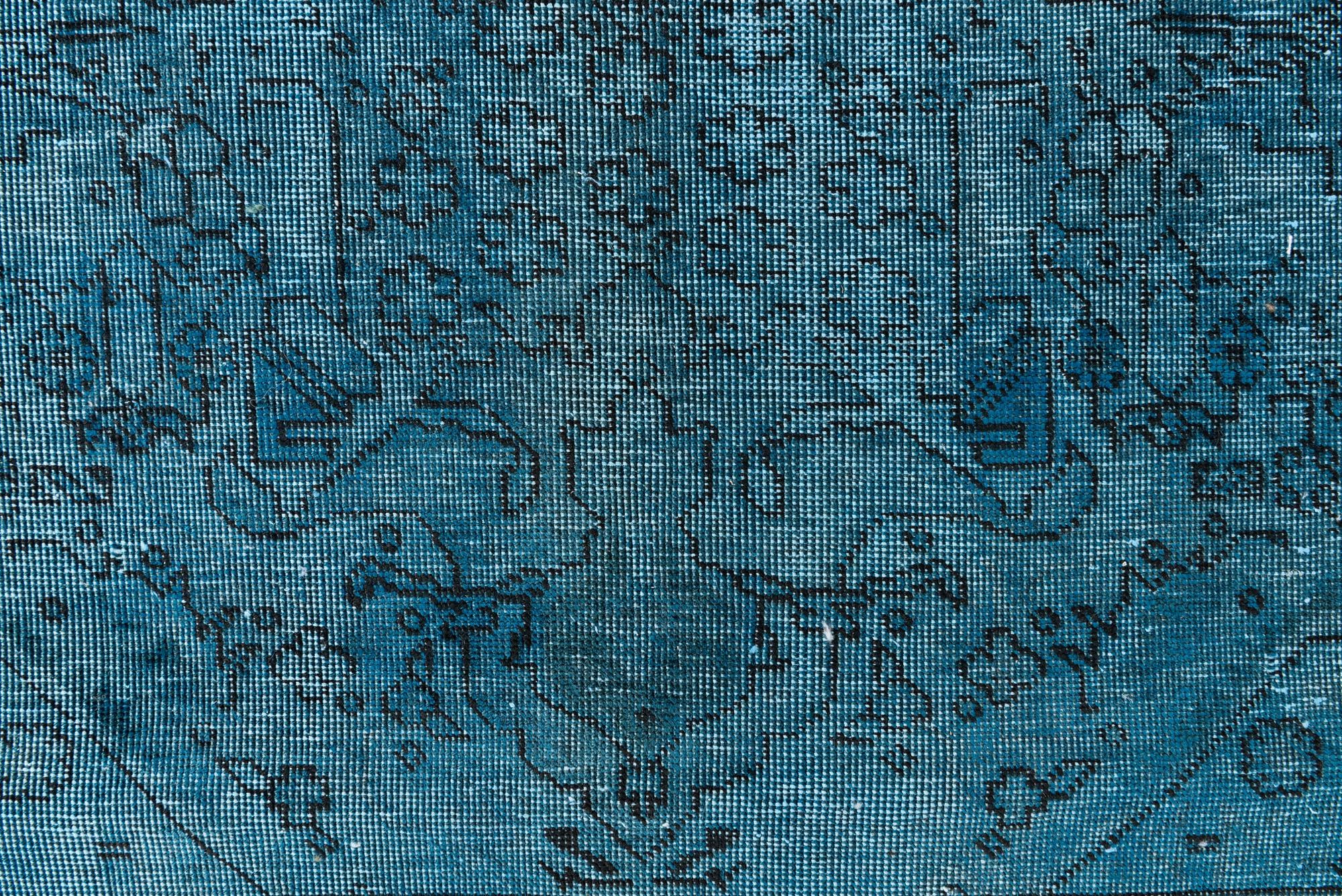 9' 5 x 12' 4 Hand Knotted Ultra Vintage Persian Wool Rug