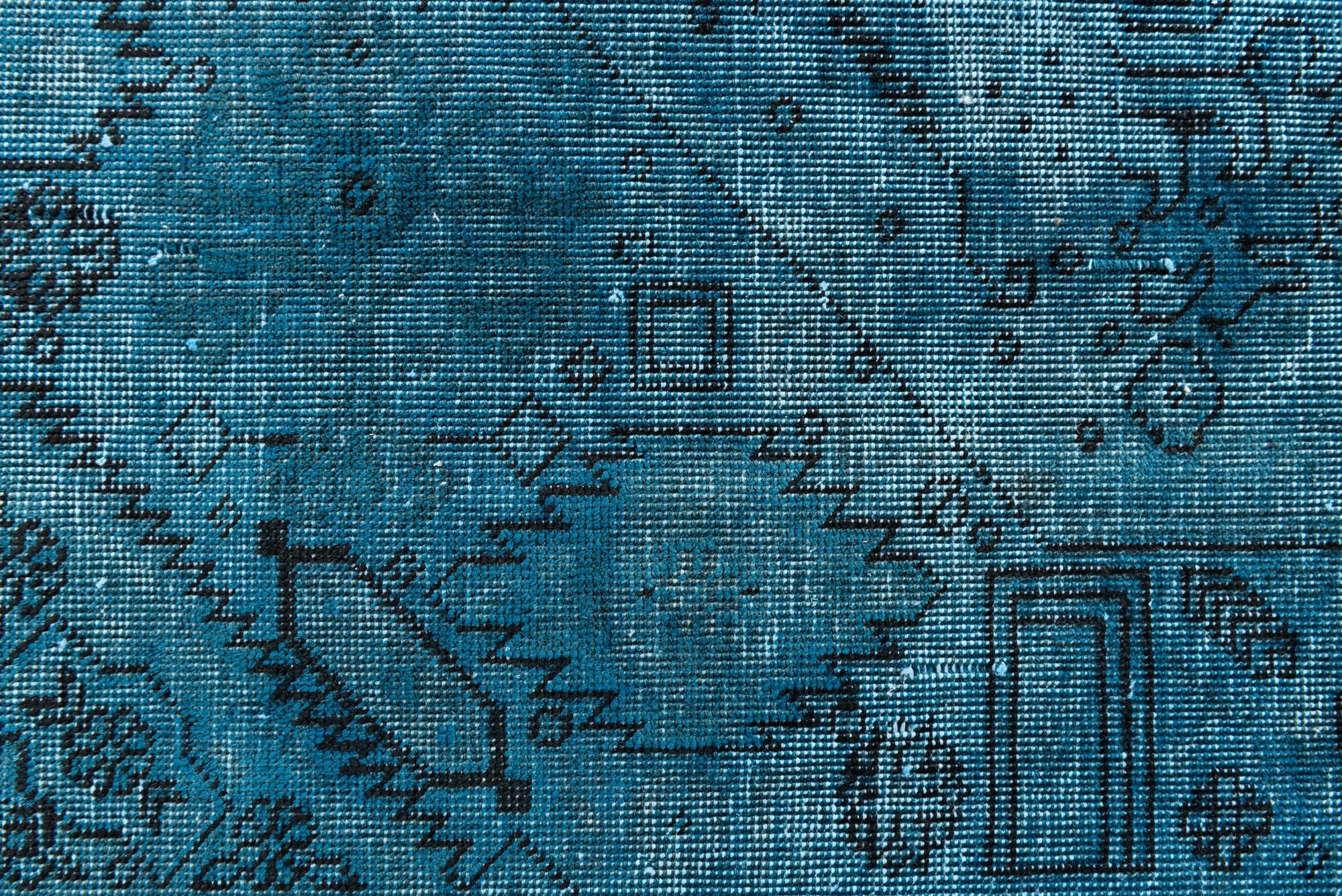 9' 5 x 12' 4 Hand Knotted Ultra Vintage Persian Wool Rug