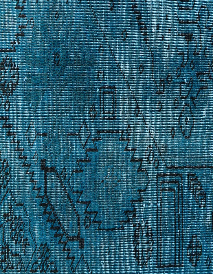 Detail image of 9' 5 x 12' 4  Hand Knotted Ultra Vintage Persian Wool Rug