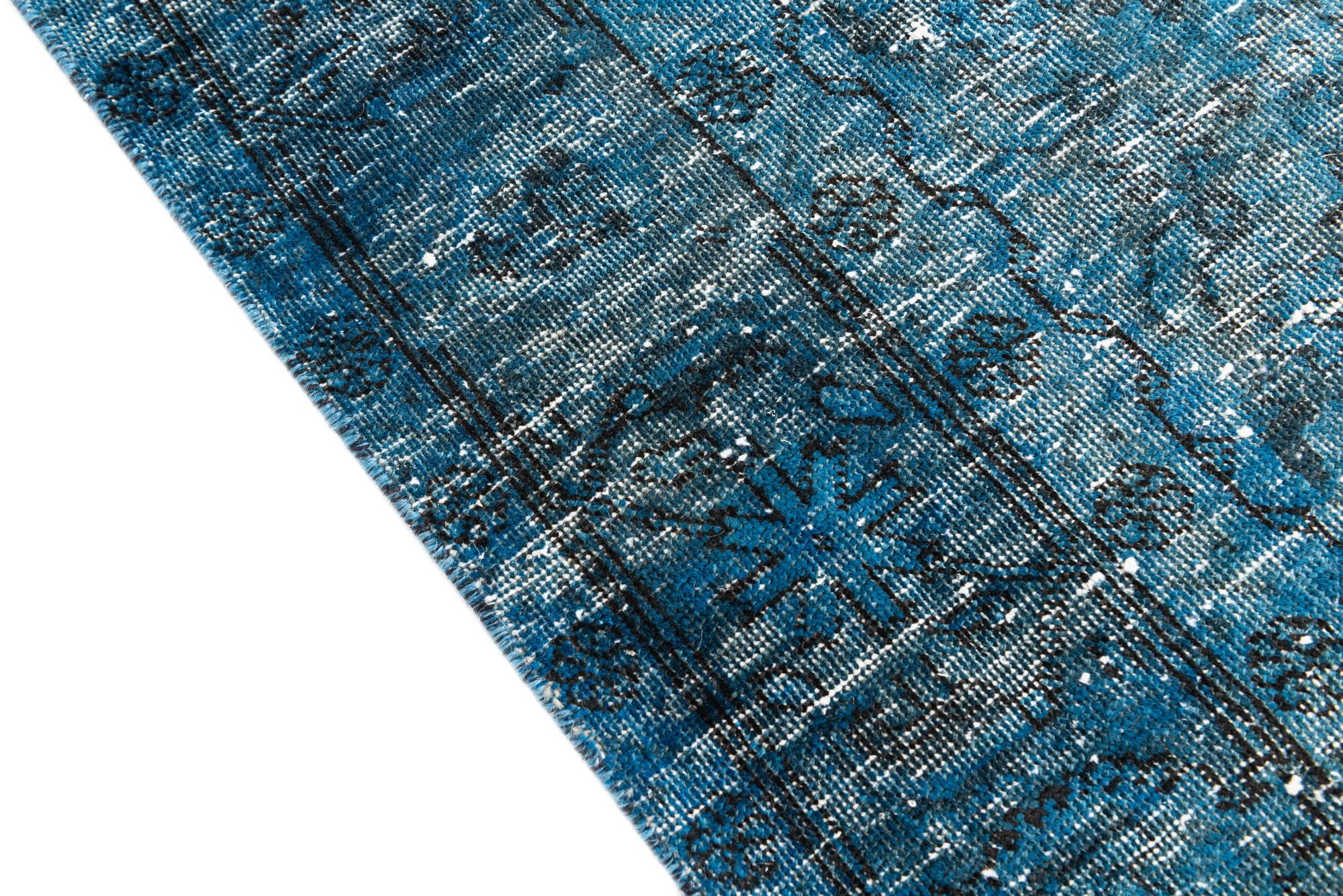 6' 6 x 9' 1 Hand Knotted Ultra Vintage Persian Wool Rug