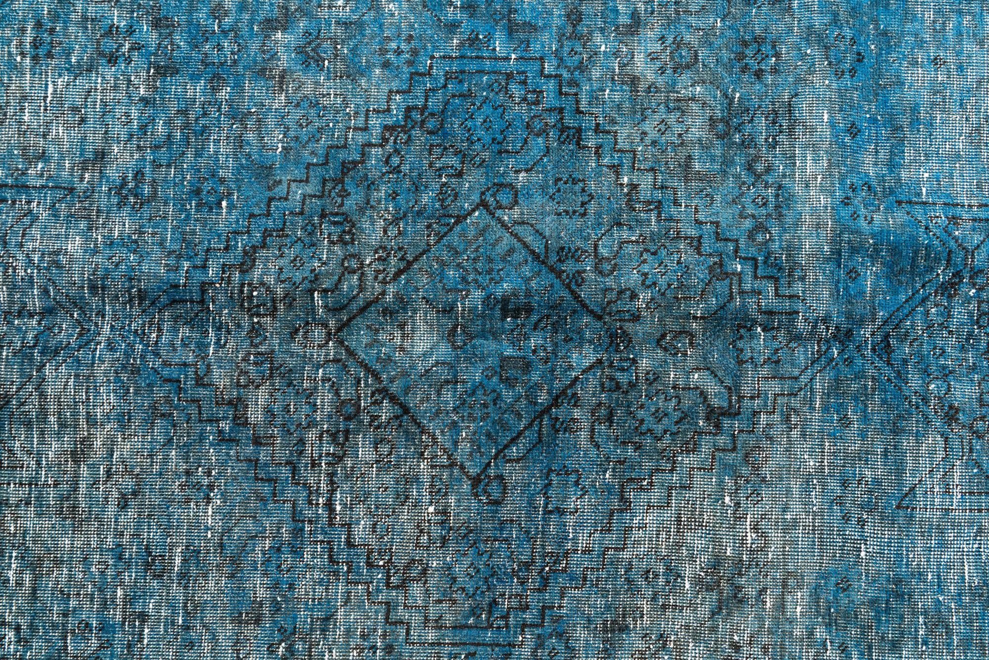 6' 6 x 9' 1 Hand Knotted Ultra Vintage Persian Wool Rug