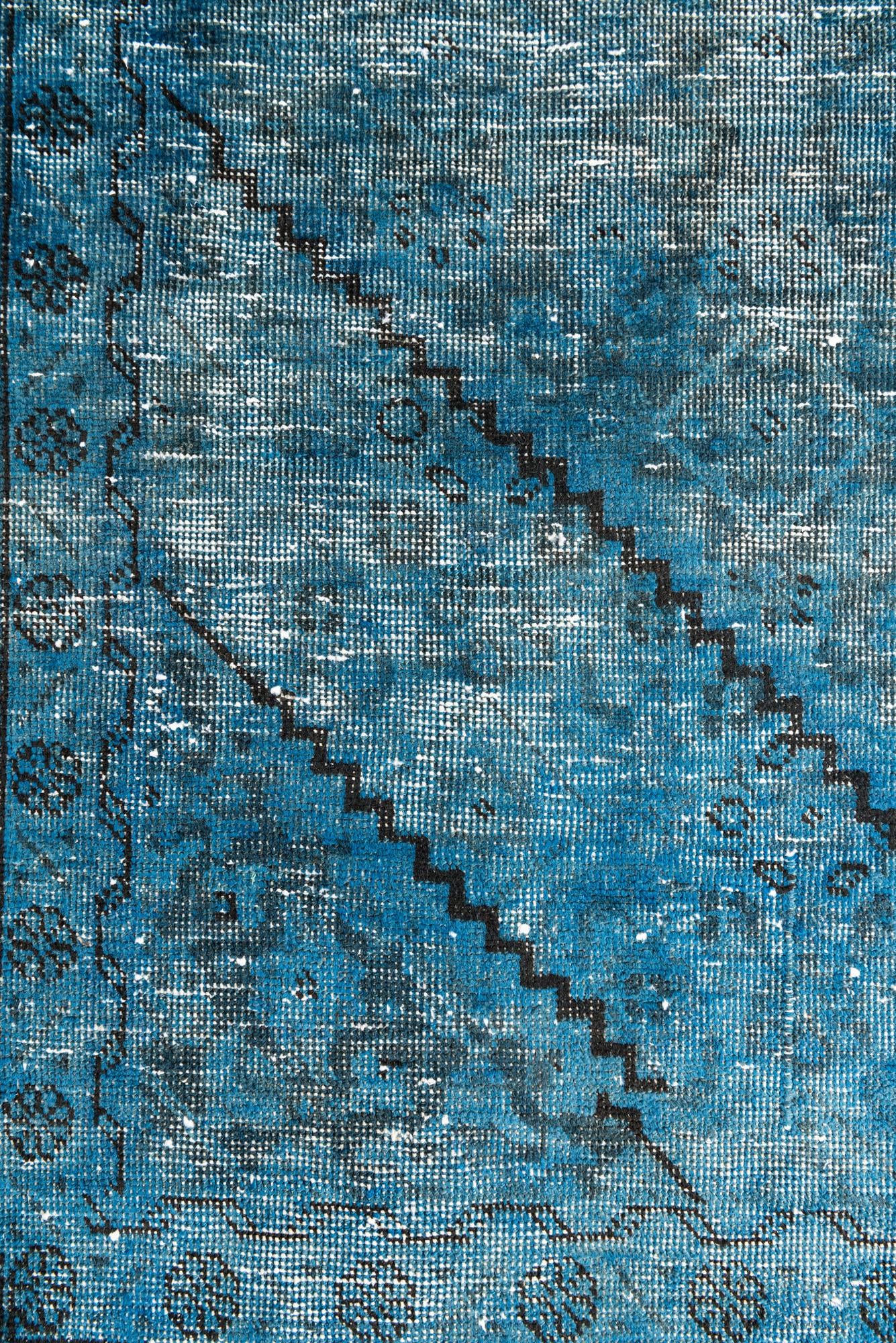 6' 6 x 9' 1 Hand Knotted Ultra Vintage Persian Wool Rug