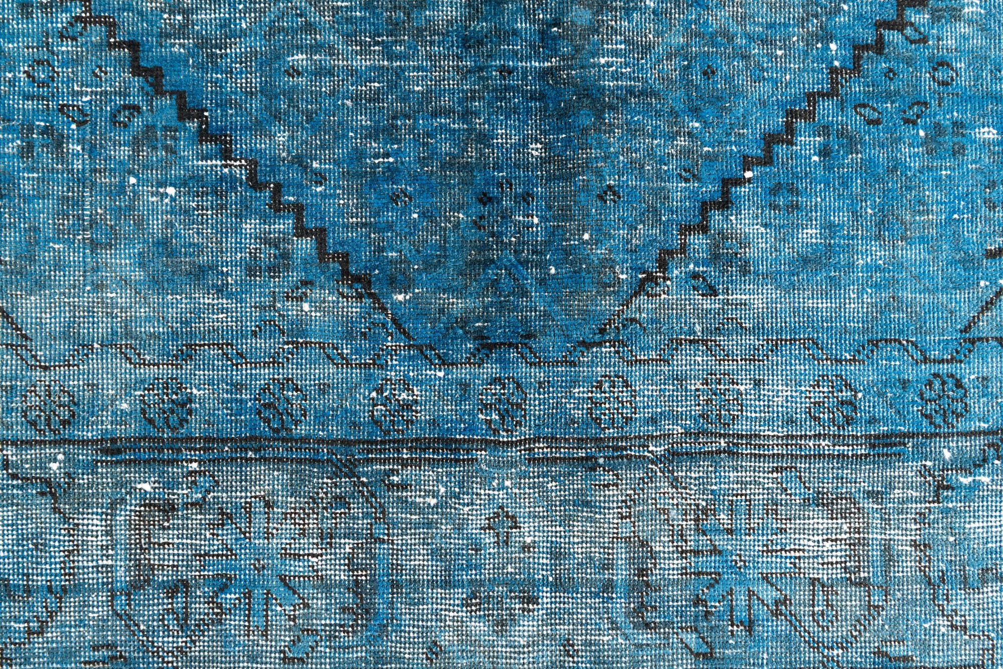 6' 6 x 9' 1 Hand Knotted Ultra Vintage Persian Wool Rug
