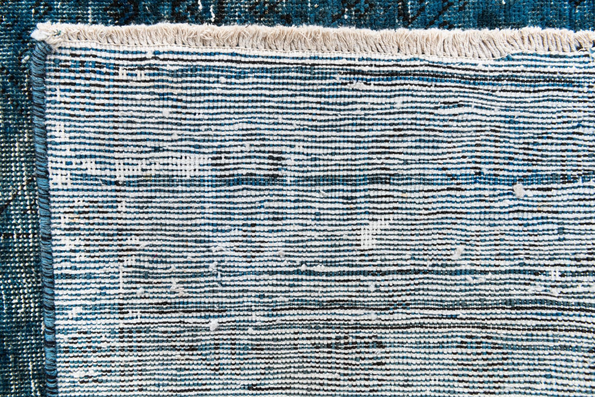 6' 6 x 9' 1 Hand Knotted Ultra Vintage Persian Wool Rug