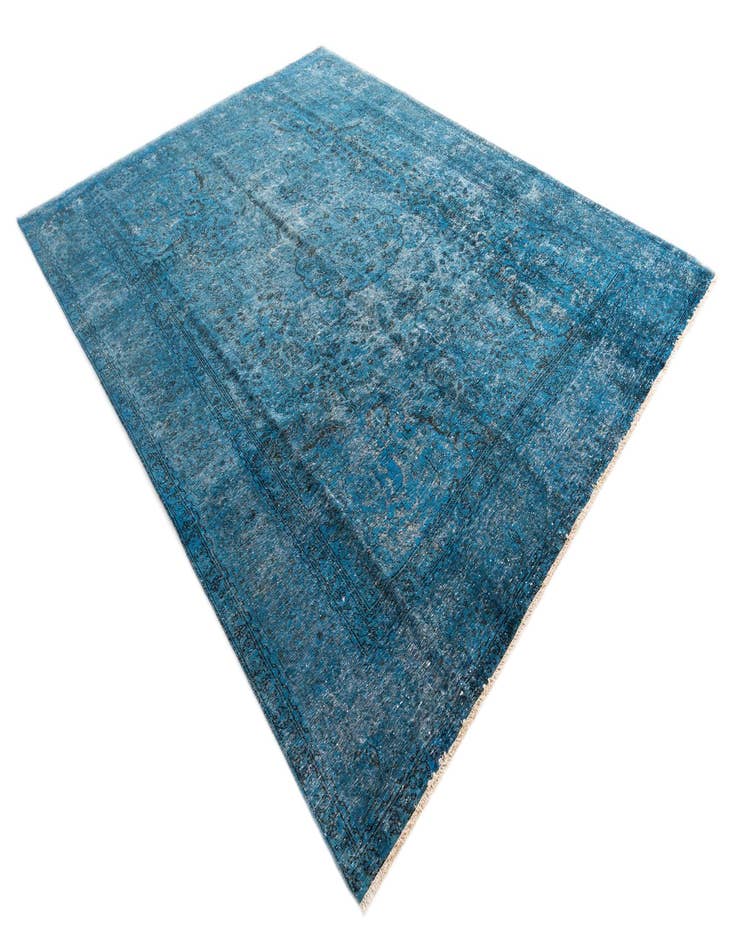 Detail image of 9' 6 x 12' 4  Hand Knotted Ultra Vintage Persian Wool Rug