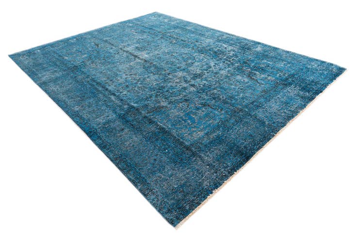 Detail image of 9' 6 x 12' 4 Hand Knotted Ultra Vintage Persian Wool Rug