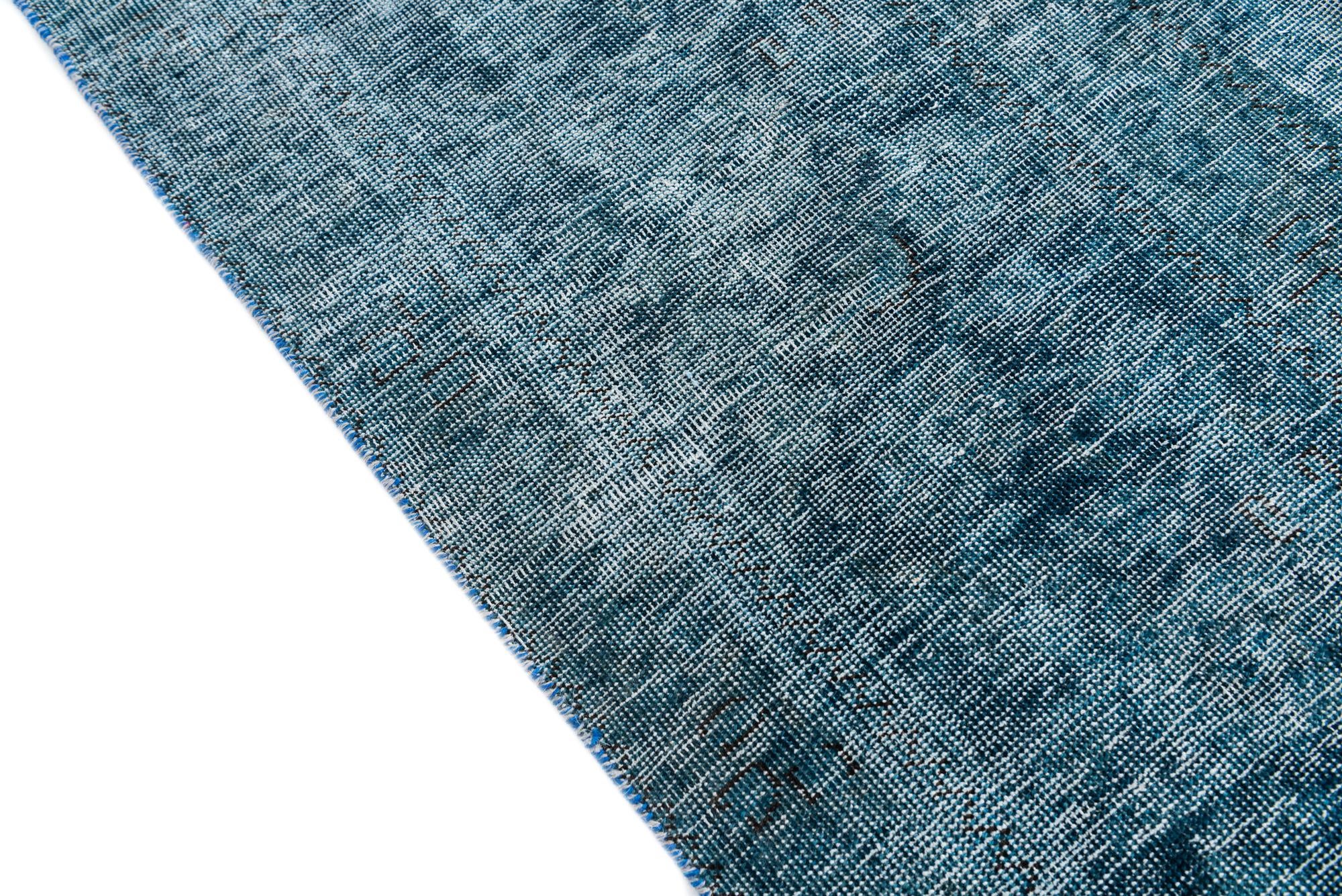 9' 9 x 12' 8 Hand Knotted Ultra Vintage Persian Wool Rug
