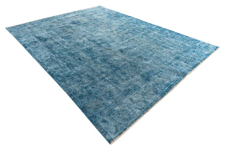 Detail image of 9' 8 x 12' 8 Hand Knotted Ultra Vintage Persian Wool Rug